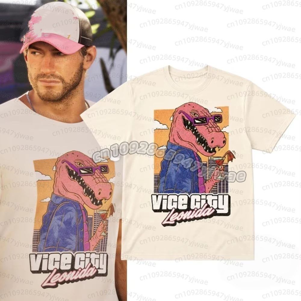 Anime Merchandise Online - Jason Vice City Leonida Alligator Bedrucktes
