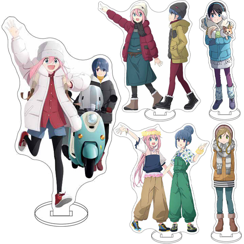 Anime Game Merchandise - 16CM Anime ‌ Yuru Camp Figuren: