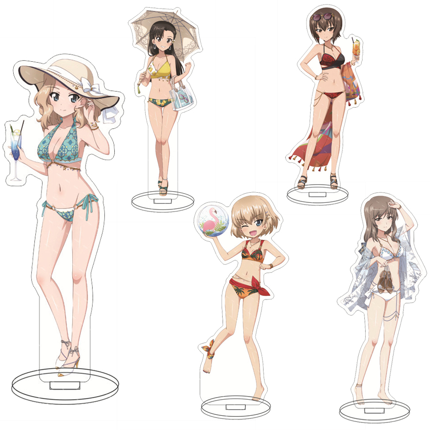 Anime Game Merchandise - 16CM Anime Acryl-Ständer GIRLS und PANZER