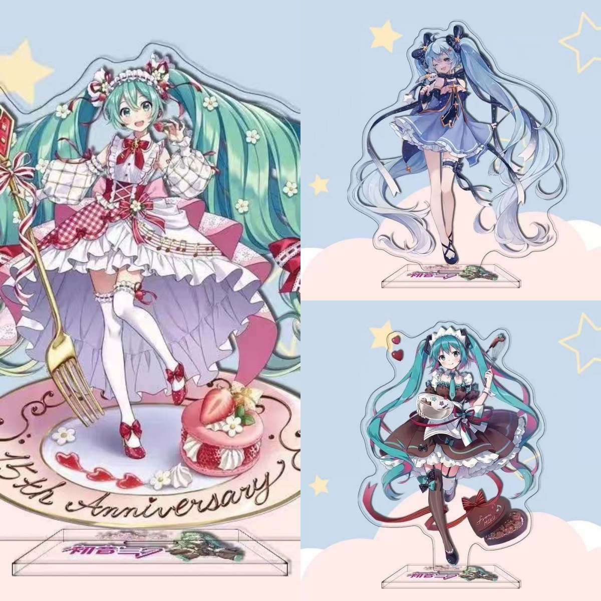 Anime Fan Merchandise - Hatsune Miku Anime-Charakter Acryl-Standfigur Virtuelle Sängerin