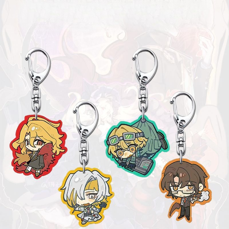Anime Merchandise Companies - 4 Stück Limbus Company Serie Exquisite