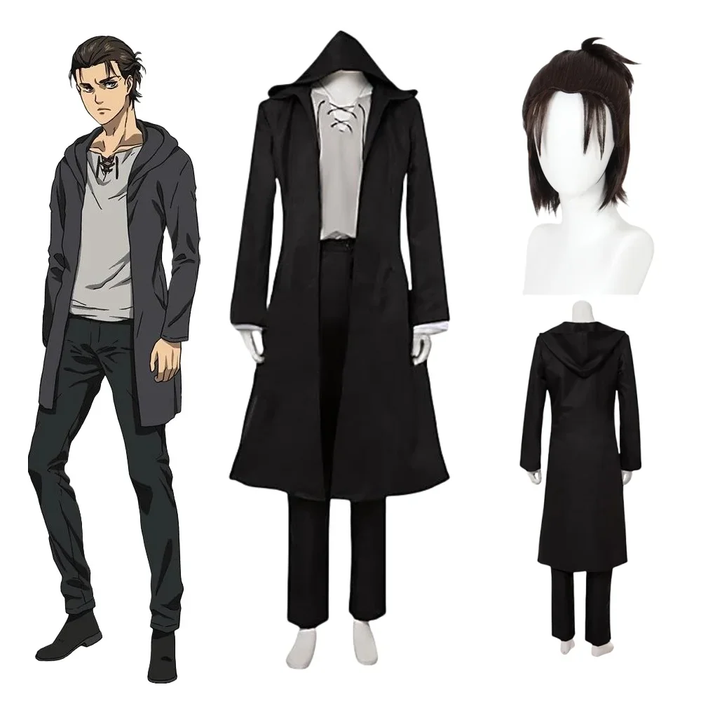 2026 Eren Jaeger Cosplay Kostü – Anime Merchandise Online Bewertung und Preis