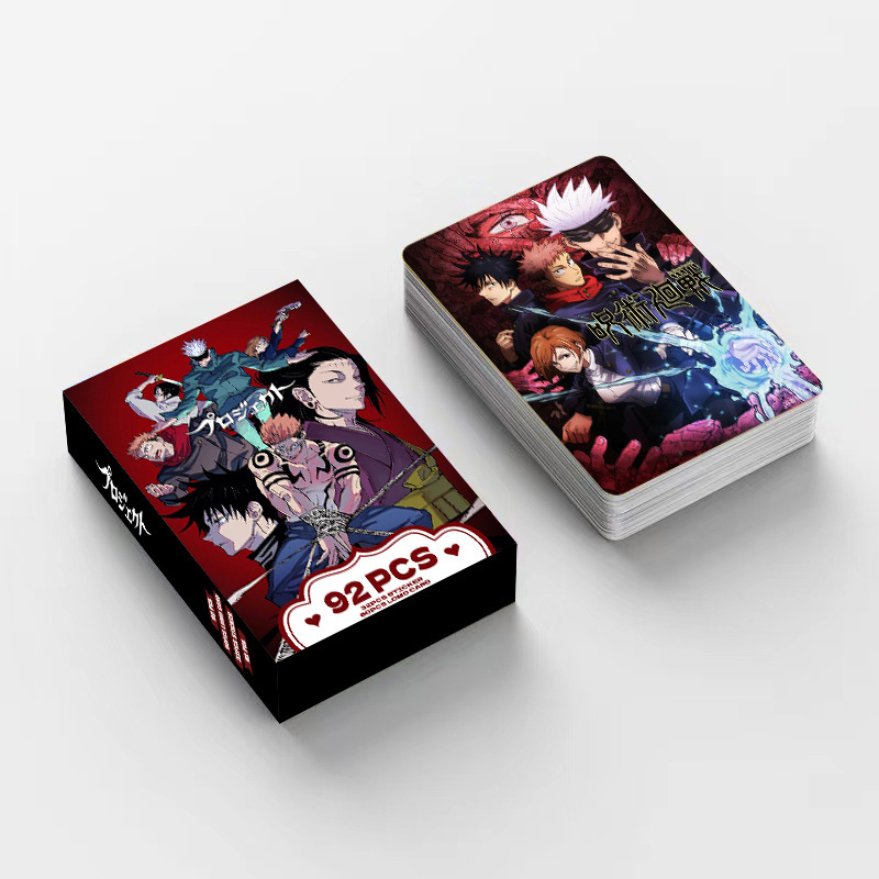 92 Stück Karten Jujutsu Kaisen – Anime Merchandise Japan Bewertung und Preis