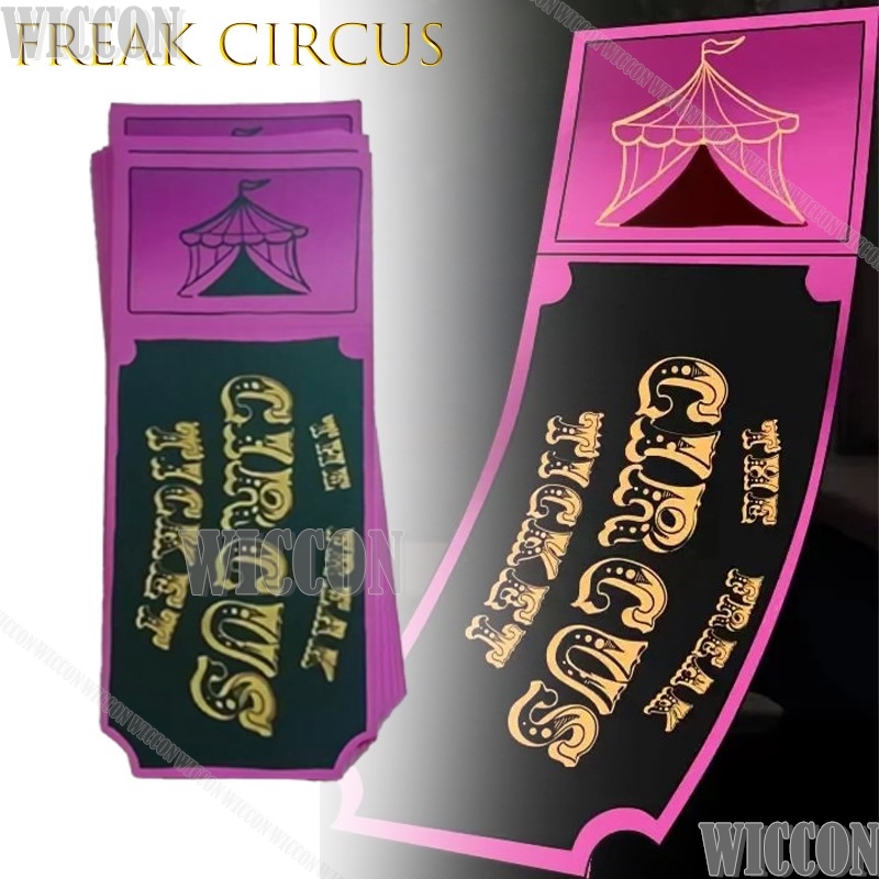 Freak Zirkus Ticketkarte Rot G – Anime Cosplay Merchandise Bewertung und Preis